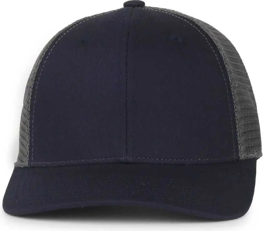 OC Sports FLX672M OCflx Adjustable Sweatband Cap - Navy Charcoal - Dark Gray / OSFM