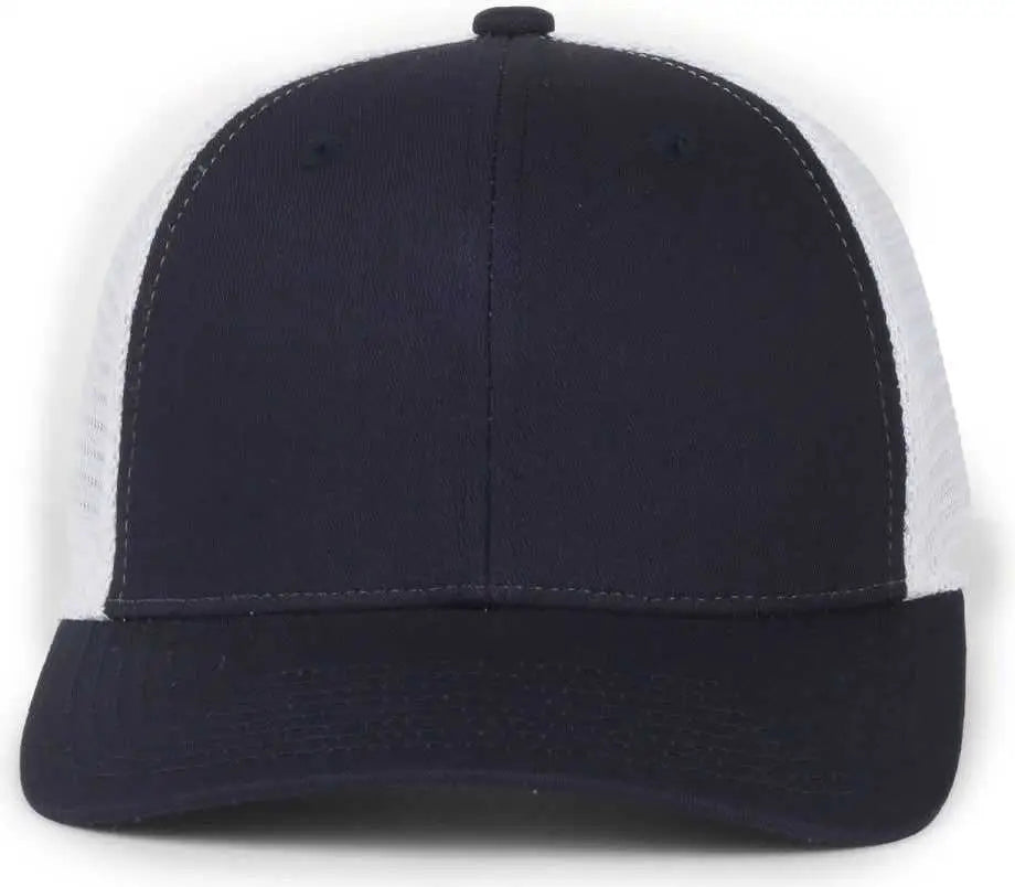 OC Sports FLX672M OCflx Adjustable Sweatband Cap - Navy White - White / OSFM