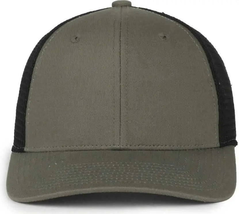 OC Sports FLX672M OCflx Adjustable Sweatband Cap - Olive Black - Black / OSFM