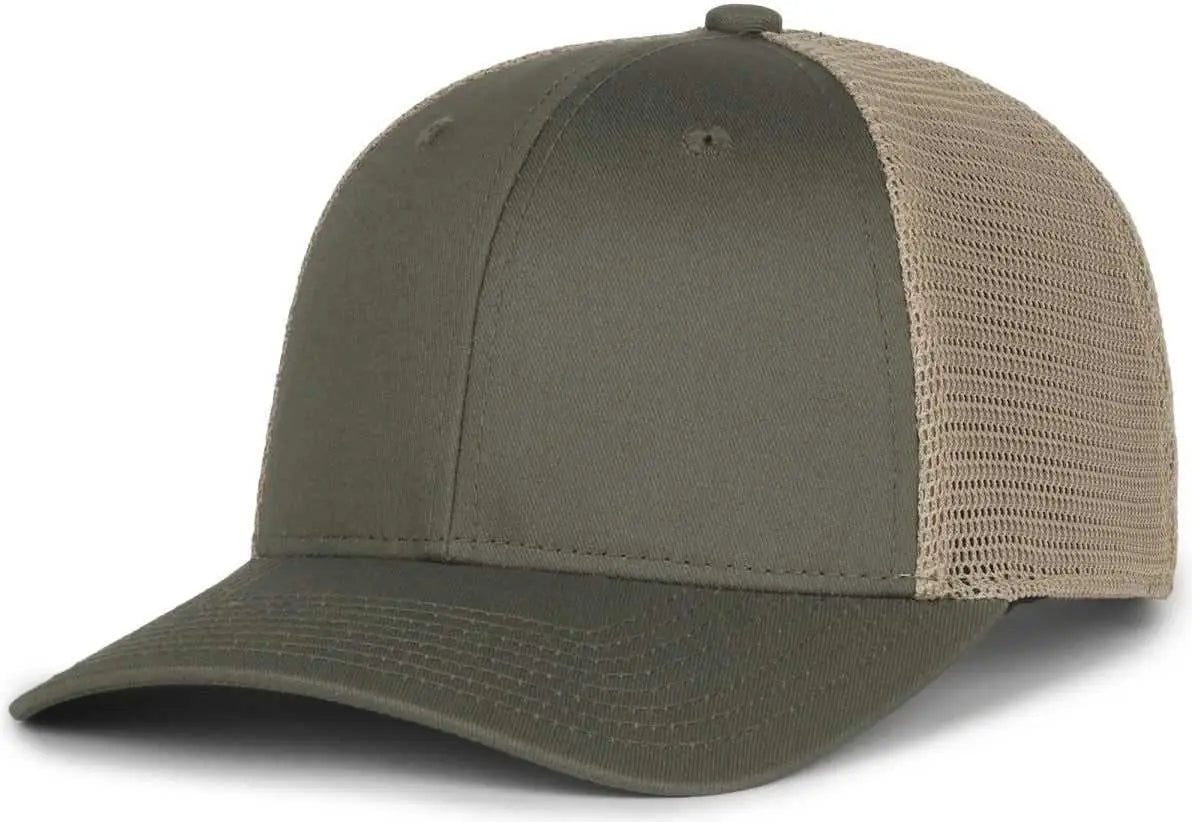 OC Sports FLX672M OCflx Adjustable Sweatband Cap - Olive Khaki - Khaki / OSFM
