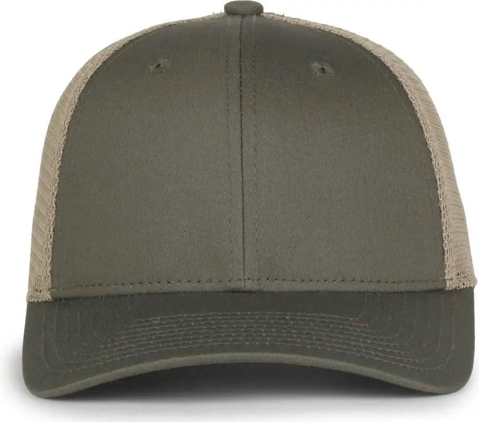 OC Sports FLX672M OCflx Adjustable Sweatband Cap - Olive Khaki - Khaki / OSFM