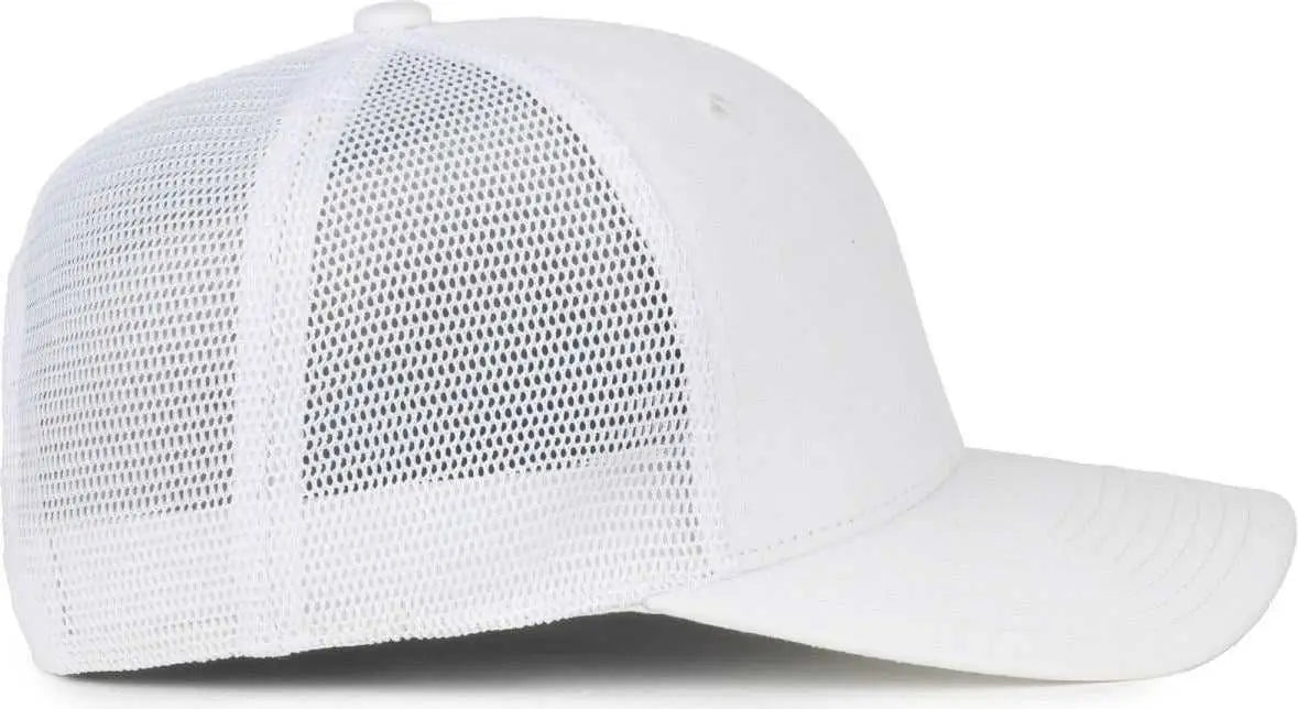OC Sports FLX672M OCflx Adjustable Sweatband Cap - White White - White / OSFM