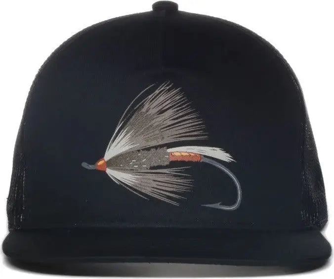 OC Sports FLY02 Cotton Twill Cap - Black - Black / 6 7/8’’ - 7 1/2’’
