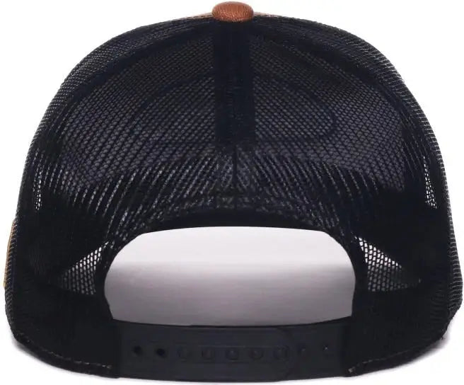 OC Sports FRD17A Ford Series Cap - Brown Black - Black / OSFM