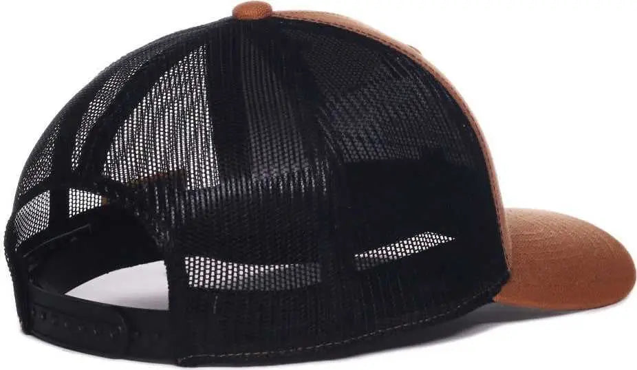 OC Sports FRD17A Ford Series Cap - Brown Black - Black / OSFM