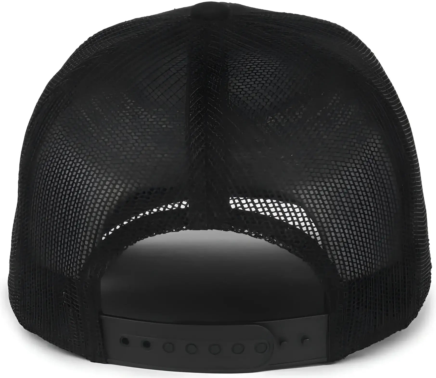 OC Sports FWT-130SB Garment Washed Snap Back Cap - Black Black - Black / OSFM