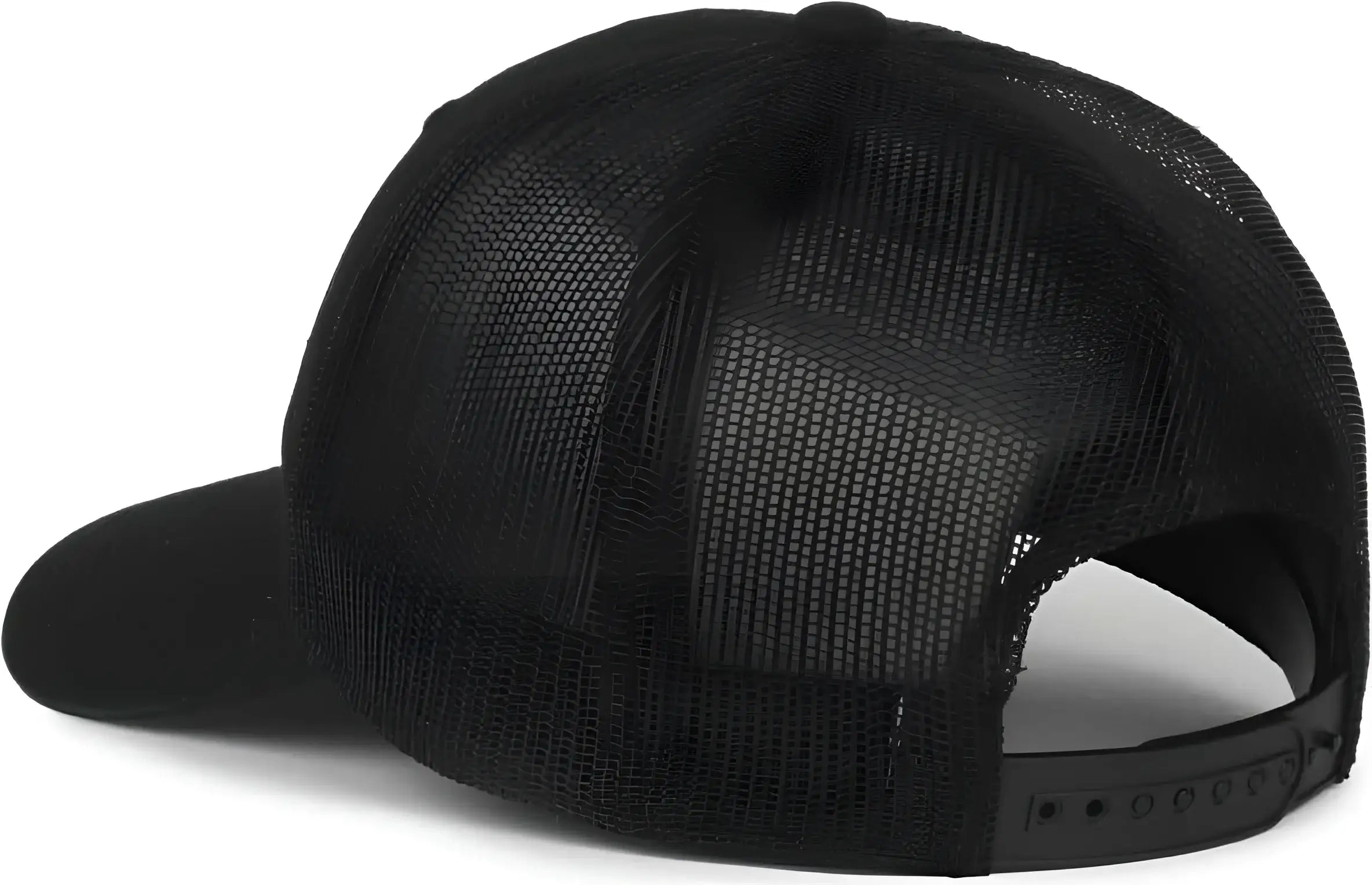 OC Sports FWT-130SB Garment Washed Snap Back Cap - Black Black - Black / OSFM