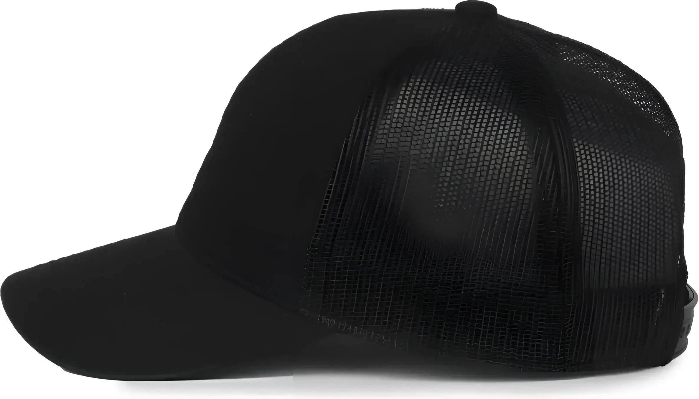 OC Sports FWT-130SB Garment Washed Snap Back Cap - Black Black - Black / OSFM