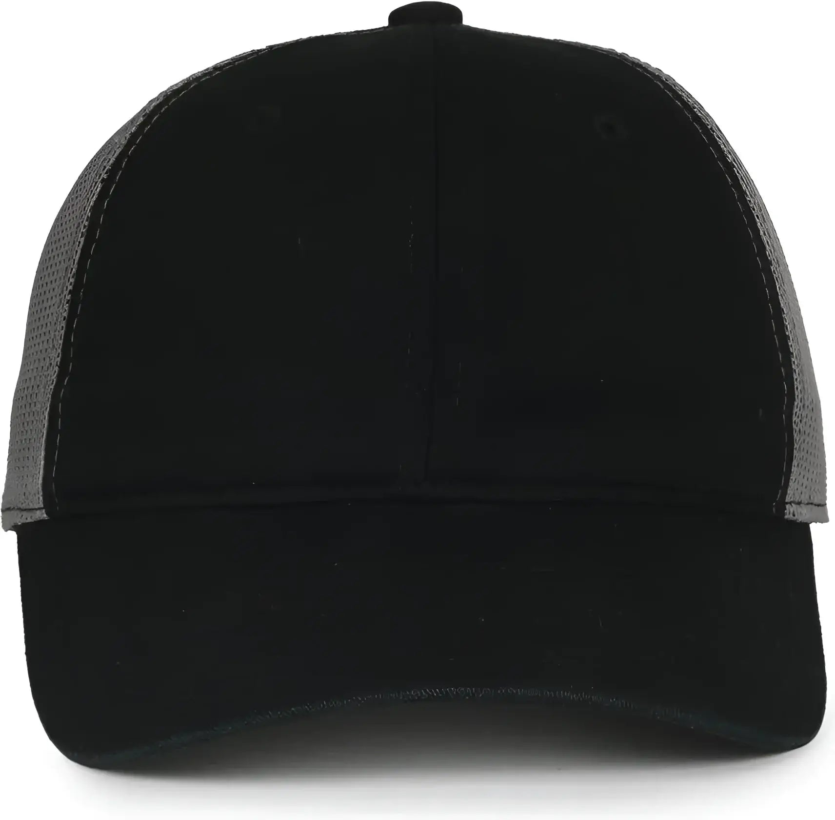 OC Sports FWT-130SB Garment Washed Snap Back Cap - Black Charcoal - Dark Gray / OSFM