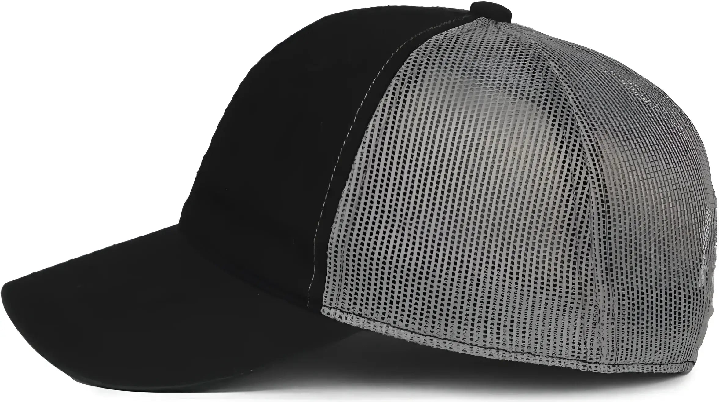 OC Sports FWT-130SB Garment Washed Snap Back Cap - Black Charcoal - Dark Gray / OSFM