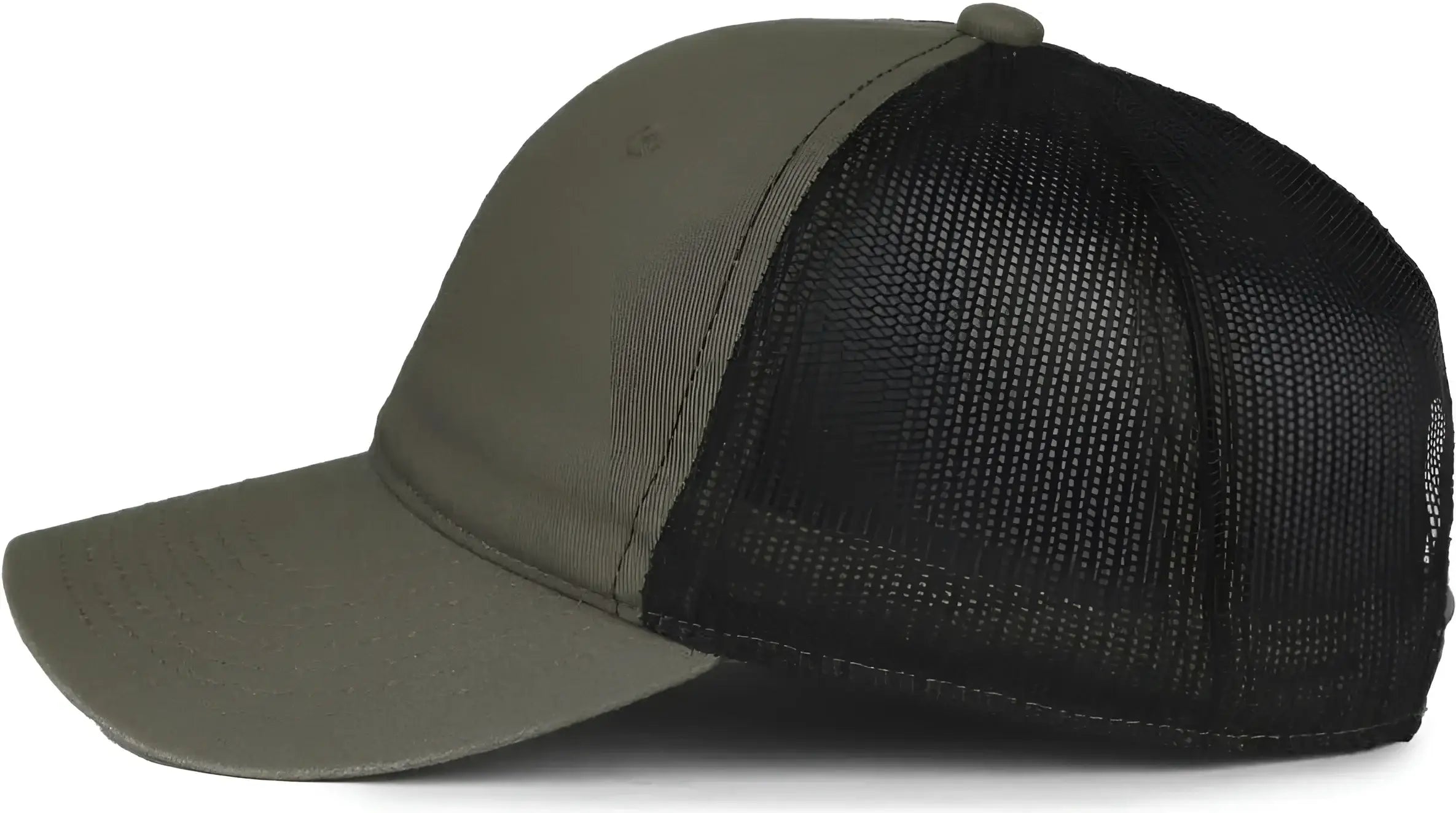 OC Sports FWT-130SB Garment Washed Snap Back Cap - Olive Black - Black / OSFM