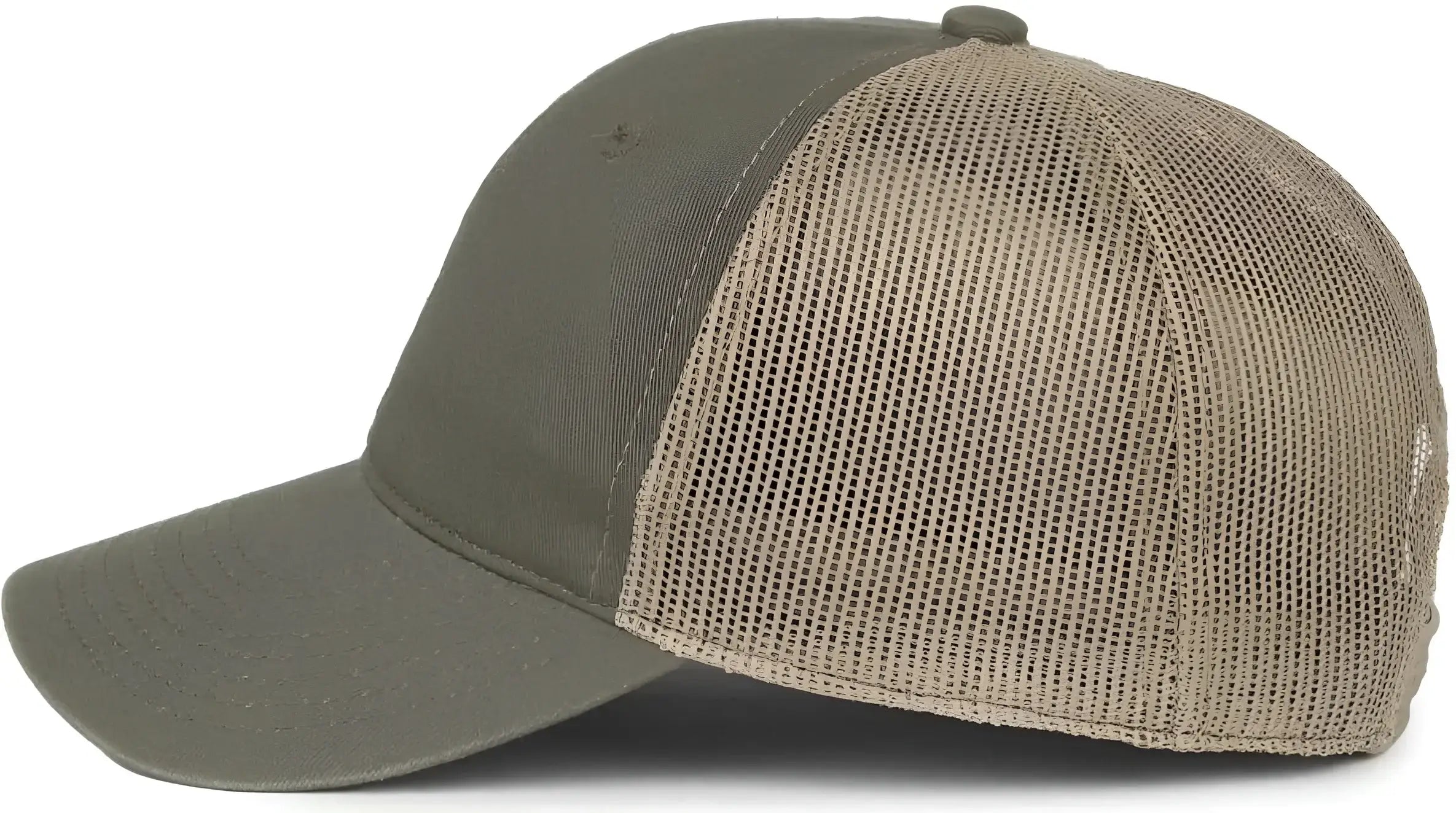 OC Sports FWT-130SB Garment Washed Snap Back Cap - Olive Khaki - Khaki / OSFM