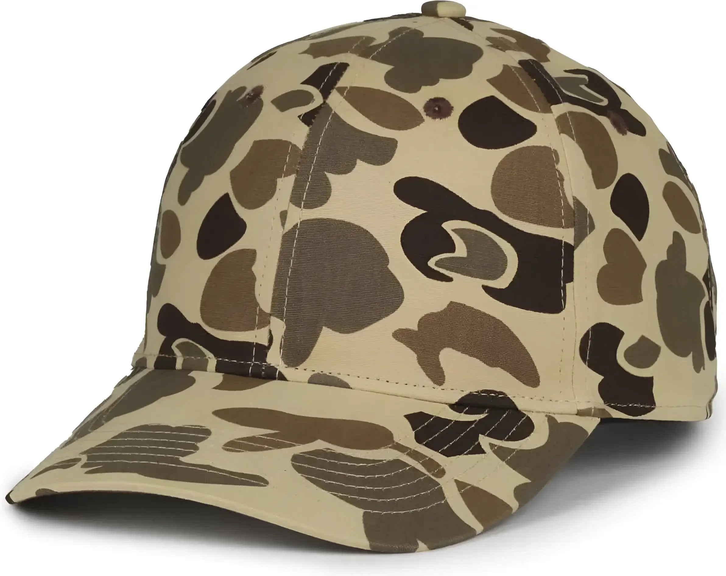OC Sports GC-100 Generic Camo Snap Back Cap - Vintage Waterfowl - Waterfowl / OSFM