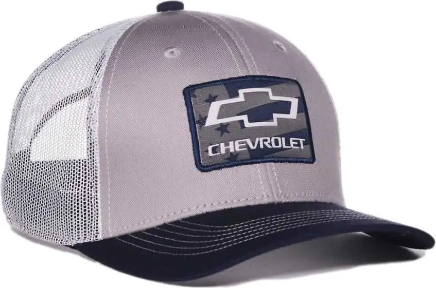 OC Sports GEN17A Chevrolet Series Cap - Lt Gry Wht - Wht / OSFM