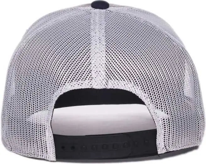 OC Sports GEN17A Chevrolet Series Cap - Lt Gry Wht - Wht / OSFM