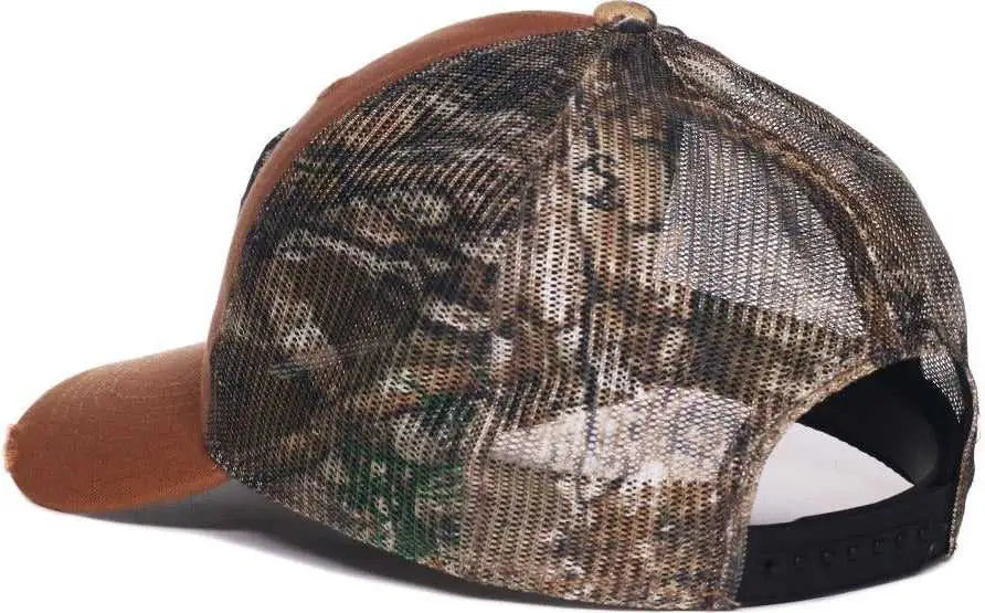 OC Sports GEN18A Chevrolet Series Cap - Brn Edge - Brown Realtree / OSFM