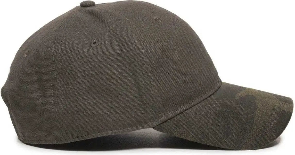 OC Sports GHP-100 Adjustable Cap - Olive Olive - Olive / 6 7/8’’ - 7 1/2’’