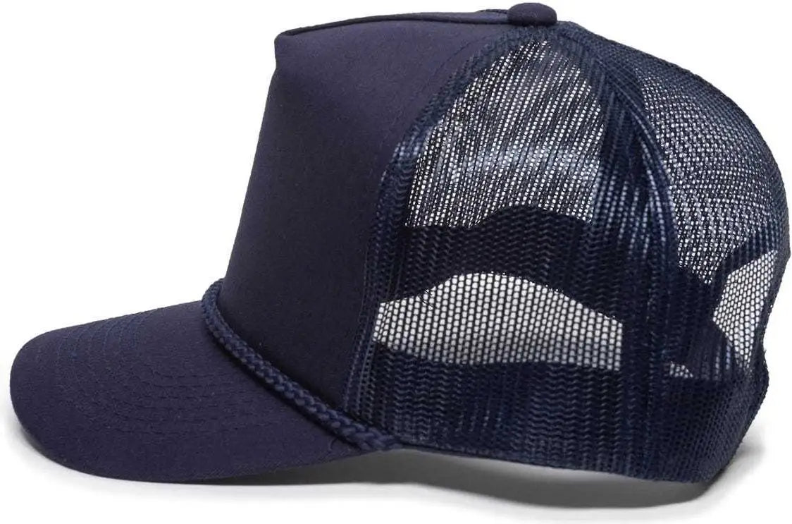 OC Sports GL-155 Adjustable Mesh Back Cap - Navy - Navy / 6 7/8’’ - 7 1/2’’