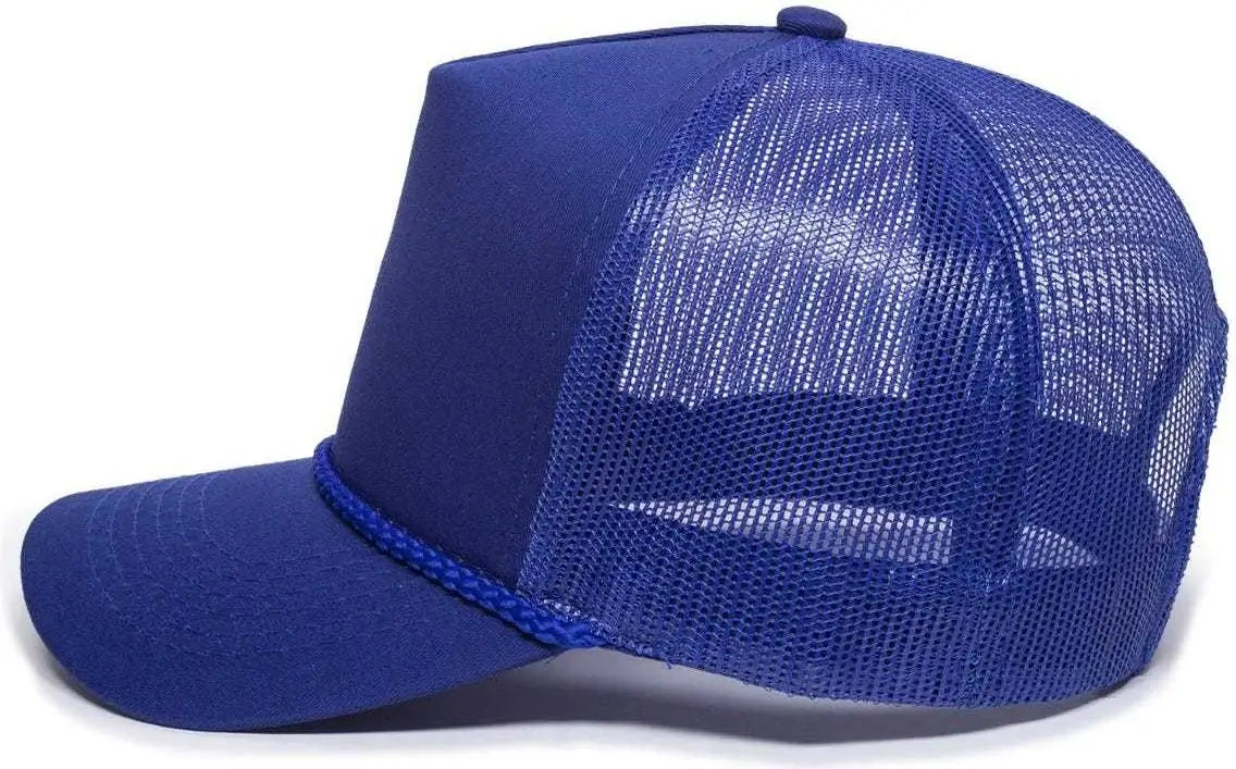 OC Sports GL-155 Adjustable Mesh Back Cap - Royal - Royal / 6 7/8’’ - 7 1/2’’