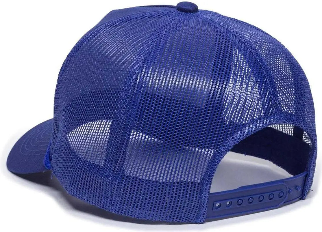 OC Sports GL-155 Adjustable Mesh Back Cap - Royal - Royal / 6 7/8’’ - 7 1/2’’