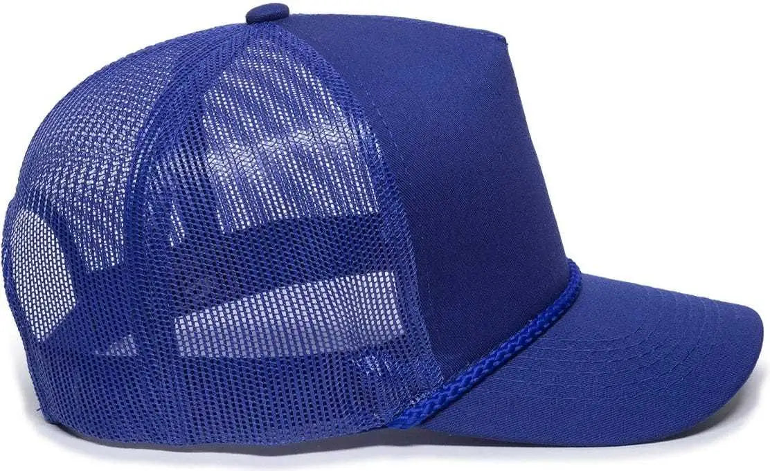 OC Sports GL-155 Adjustable Mesh Back Cap - Royal - Royal / 6 7/8’’ - 7 1/2’’