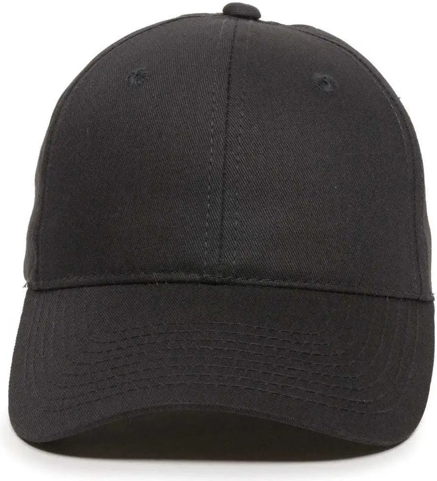 OC Sports GL-271 Team Adjustable Custom Baseball Caps - Black