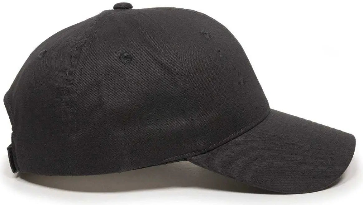 OC Sports GL-271 Team Adjustable Custom Baseball Caps - Black
