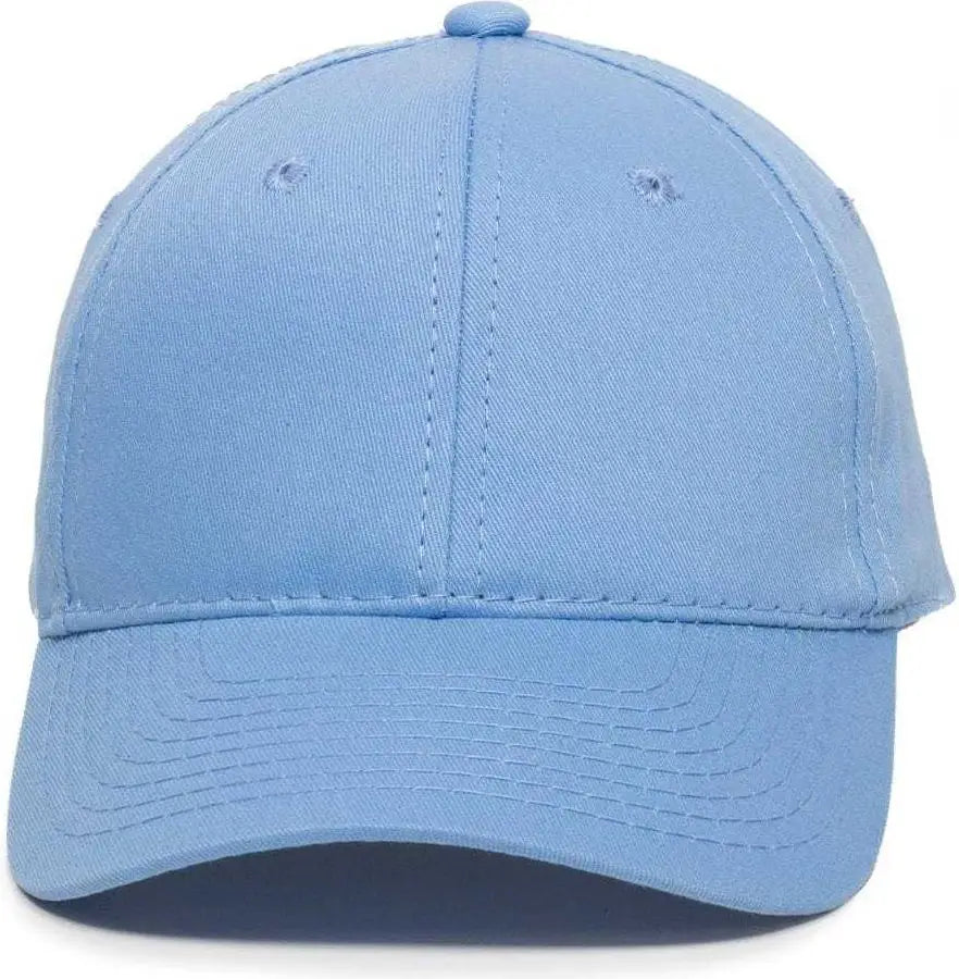 OC Sports GL-271 Team Adjustable Custom Baseball Caps - Columbia Blue