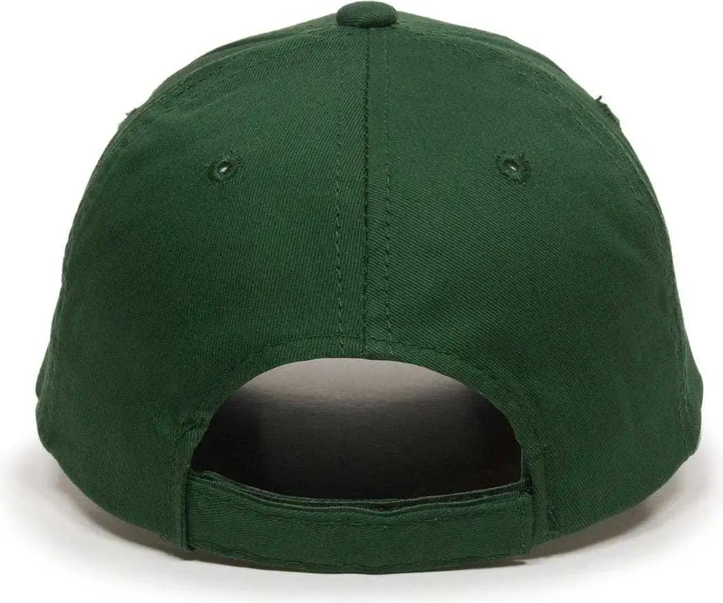OC Sports GL-271 Team Adjustable Custom Baseball Caps - Dark Green