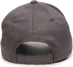 OC Sports GL-271 Team Adjustable Custom Baseball Caps - Graphite