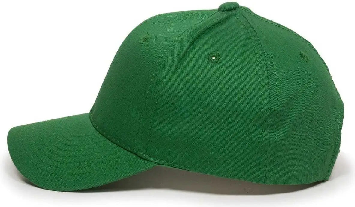 OC Sports GL-271 Team Adjustable Custom Baseball Caps - Kelly