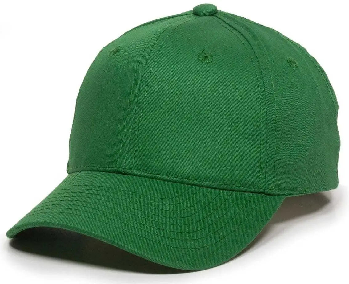 OC Sports GL-271 Team Adjustable Custom Baseball Caps - Kelly