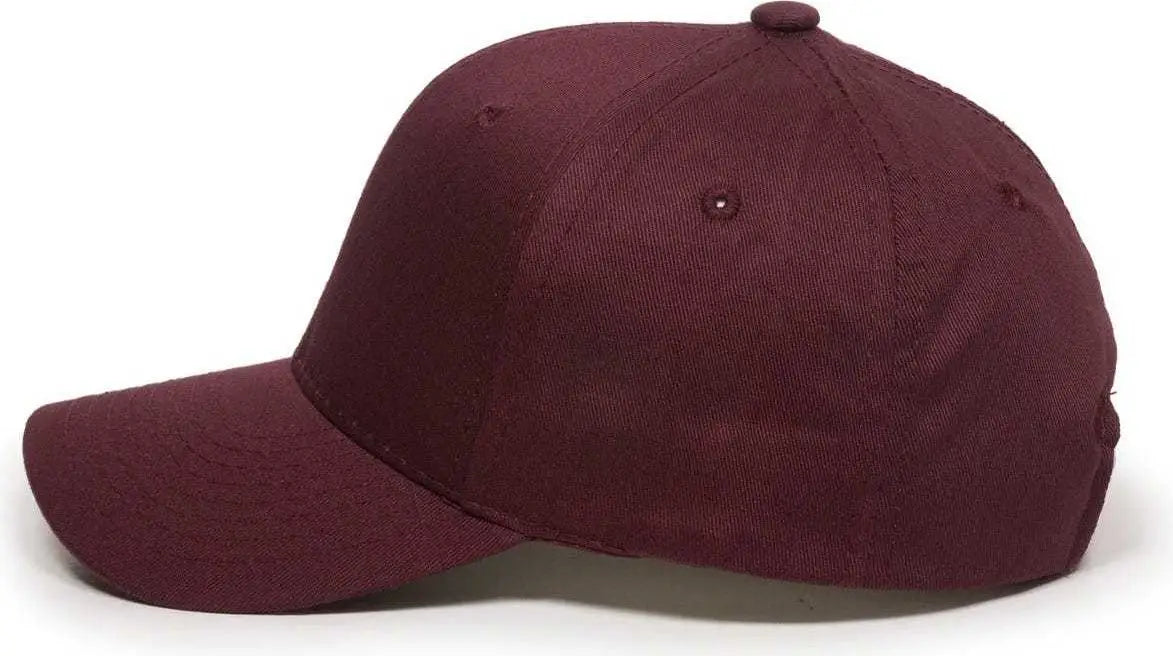 OC Sports GL-271 Team Adjustable Custom Baseball Caps - Maroon