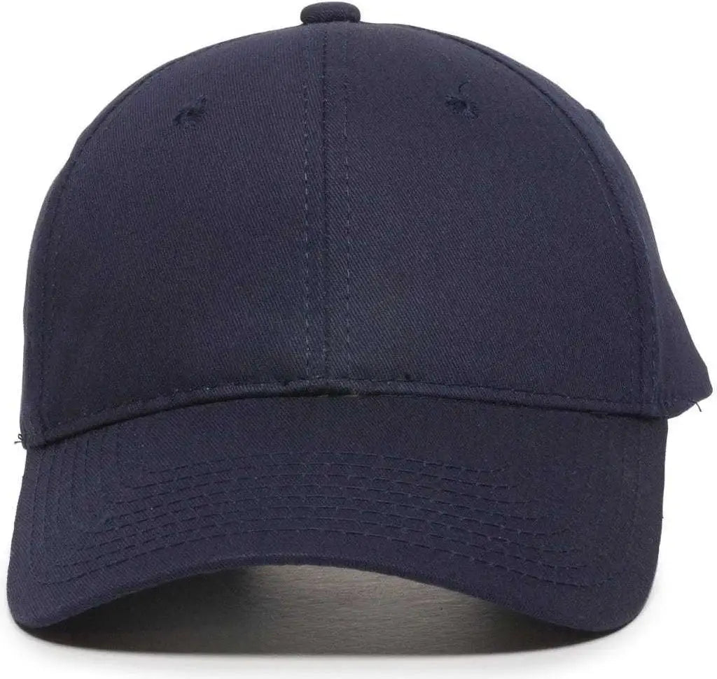 OC Sports GL-271 Team Adjustable Custom Baseball Caps - Navy