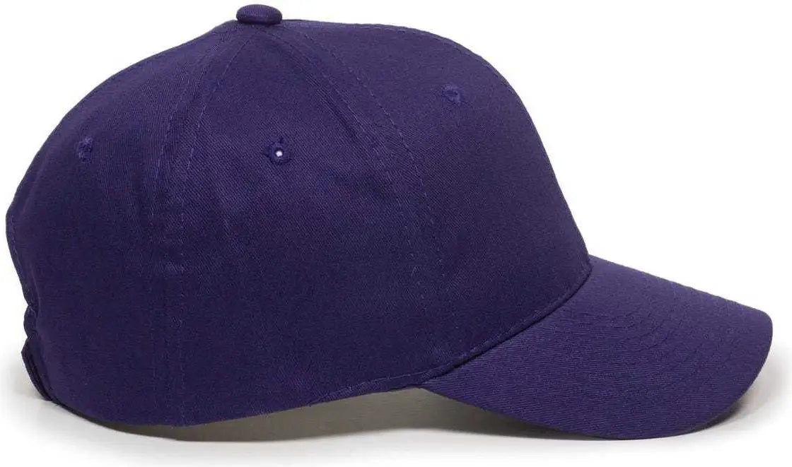 OC Sports GL-271 Team Adjustable Custom Baseball Caps - Purple