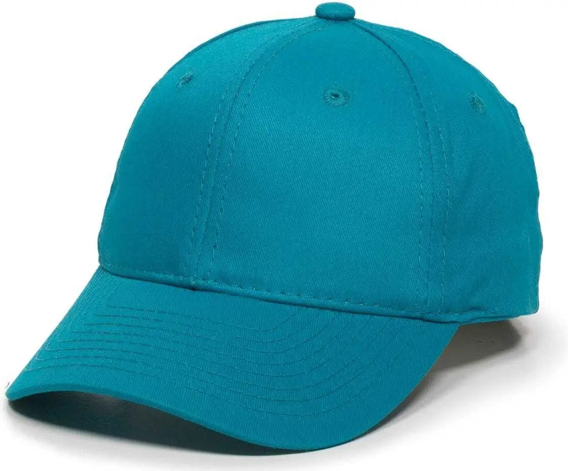 OC Sports GL-271 Team Adjustable Custom Baseball Caps - Teal