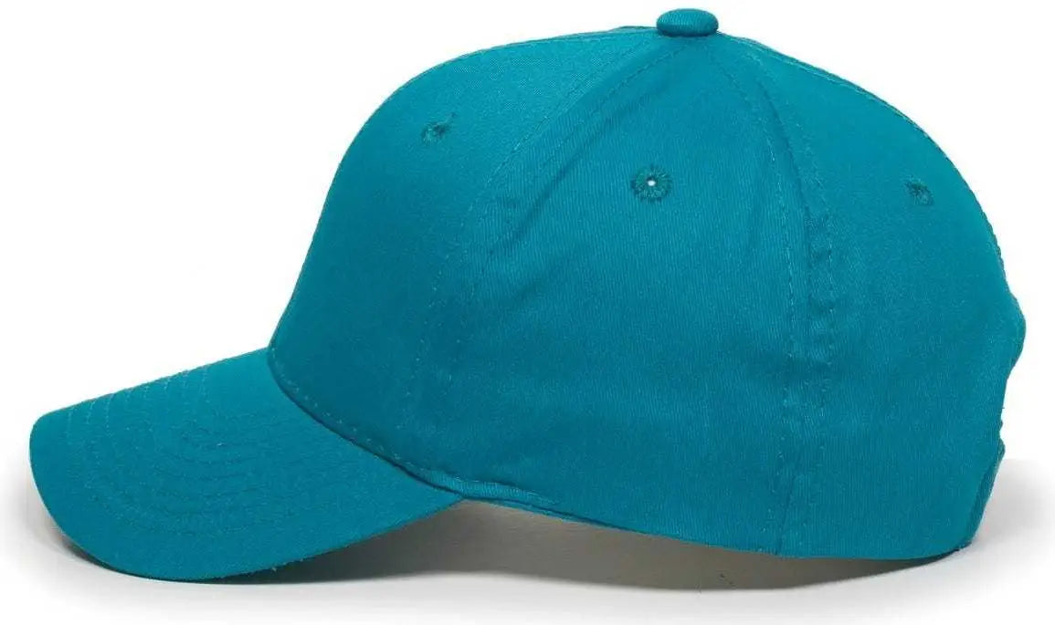 OC Sports GL-271 Team Adjustable Custom Baseball Caps - Teal