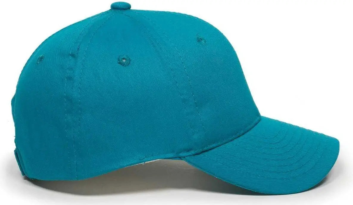 OC Sports GL-271 Team Adjustable Custom Baseball Caps - Teal