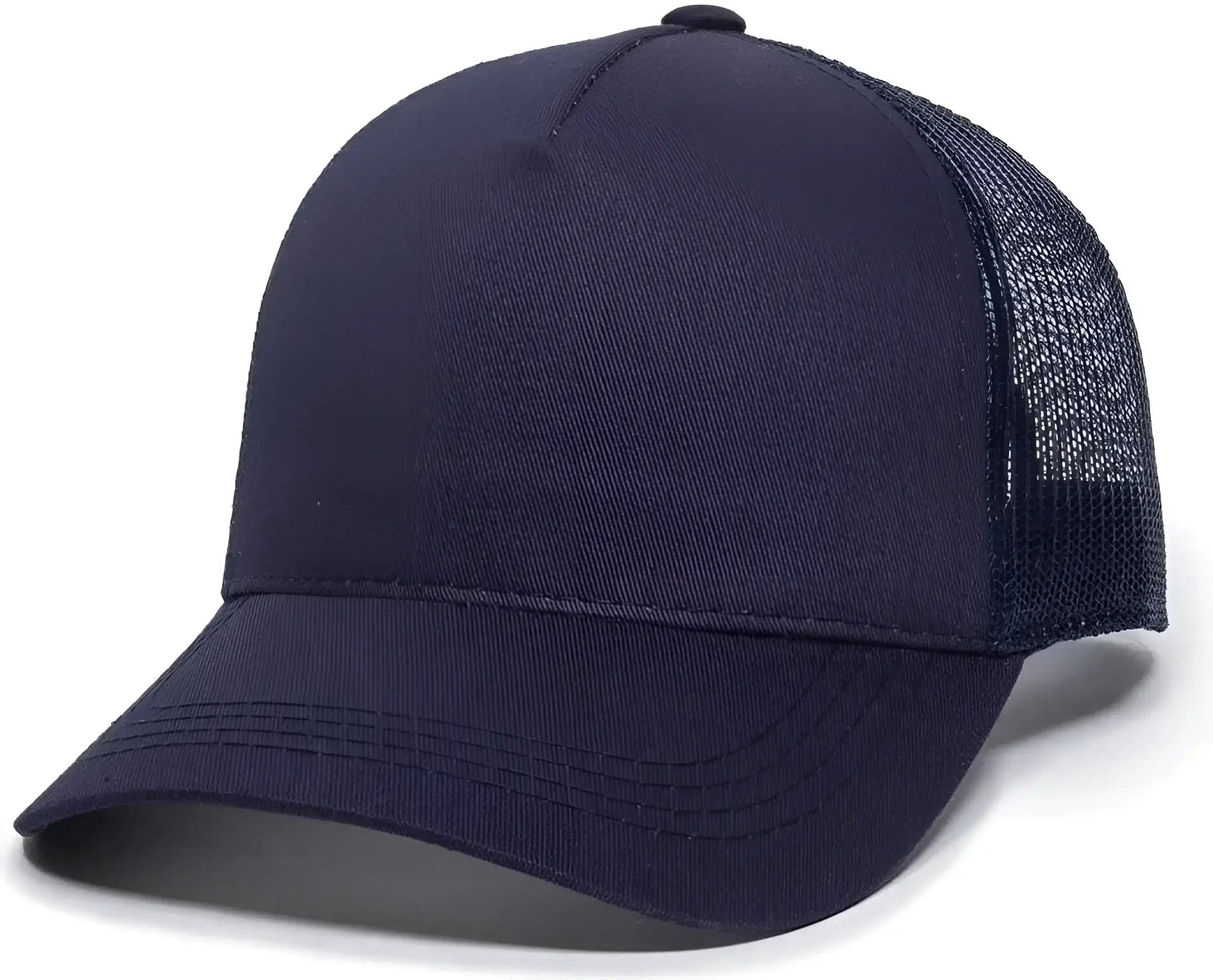 OC Sports GL-415 Adjustable Mesh Back Cap - Navy - Navy / 6 7/8’’ - 7 1/2’’