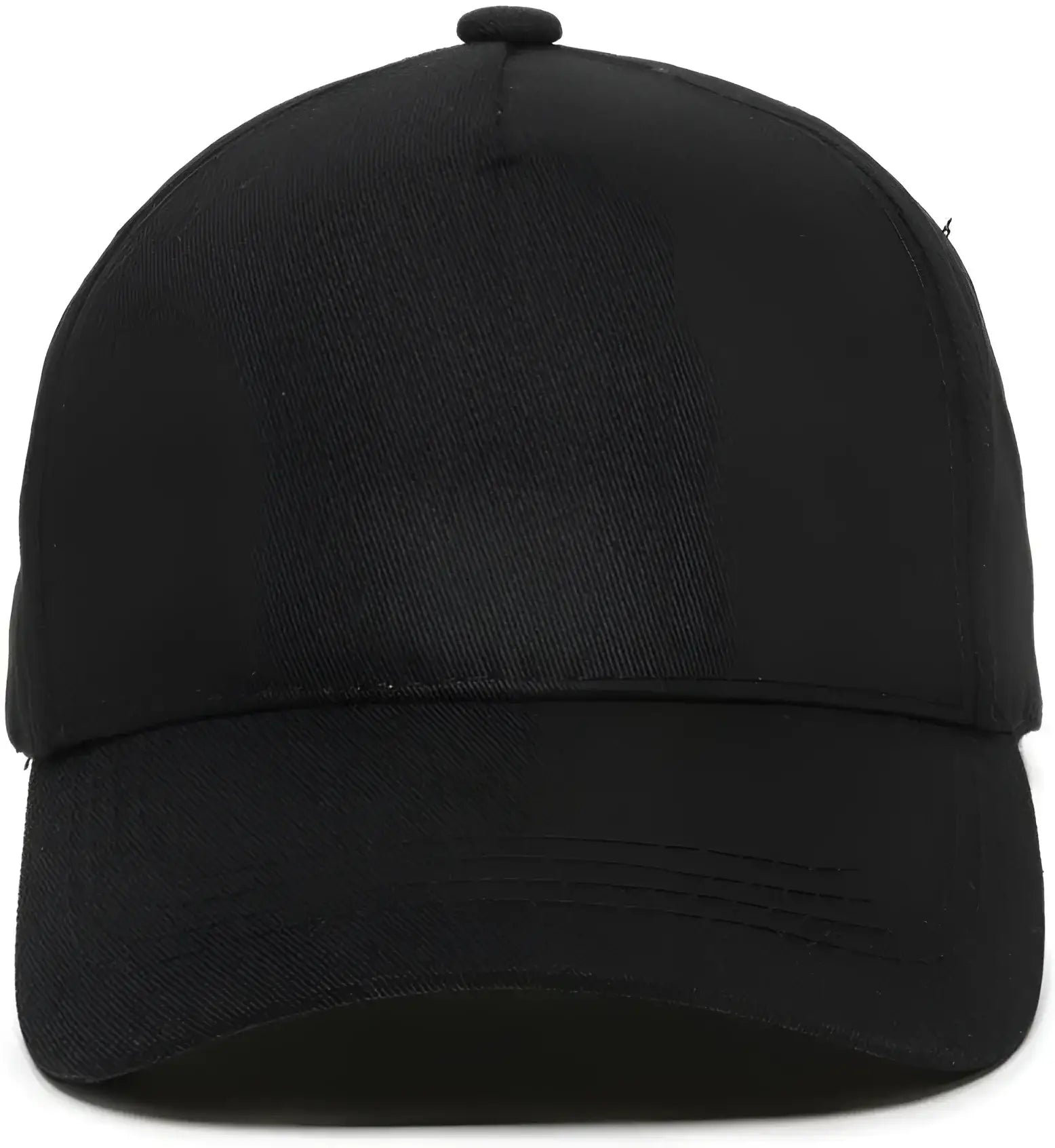 OC Sports GL-455 Team Adjustable Single Snap Closure Cap - Black