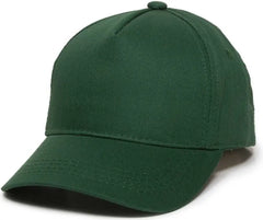 OC Sports GL-455 Team Adjustable Single Snap Closure Cap - Dark Green