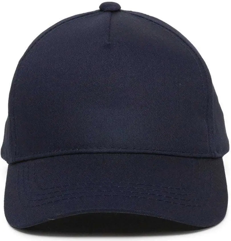 OC Sports GL-455 Team Adjustable Single Snap Closure Cap - Navy
