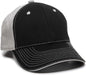 OC Sports GWT-101 Adjustable Cap - Black Grey - Black Gray / 6 7/8’’ - 7 1/2’’