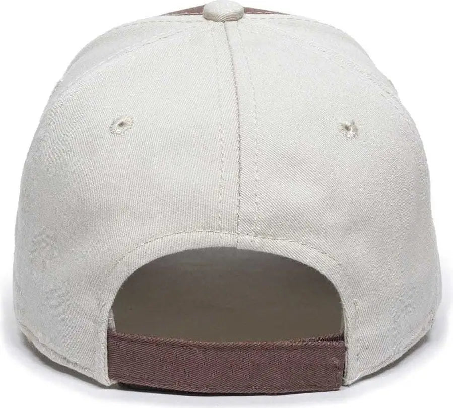 OC Sports GWT-101 Adjustable Cap - Brown Putty - Brown Sand / 6 7/8’’ - 7 1/2’’