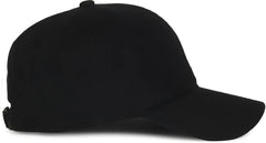 OC Sports GWT-111 Adjustable Strap Garment Wash Cotton Cap - Black