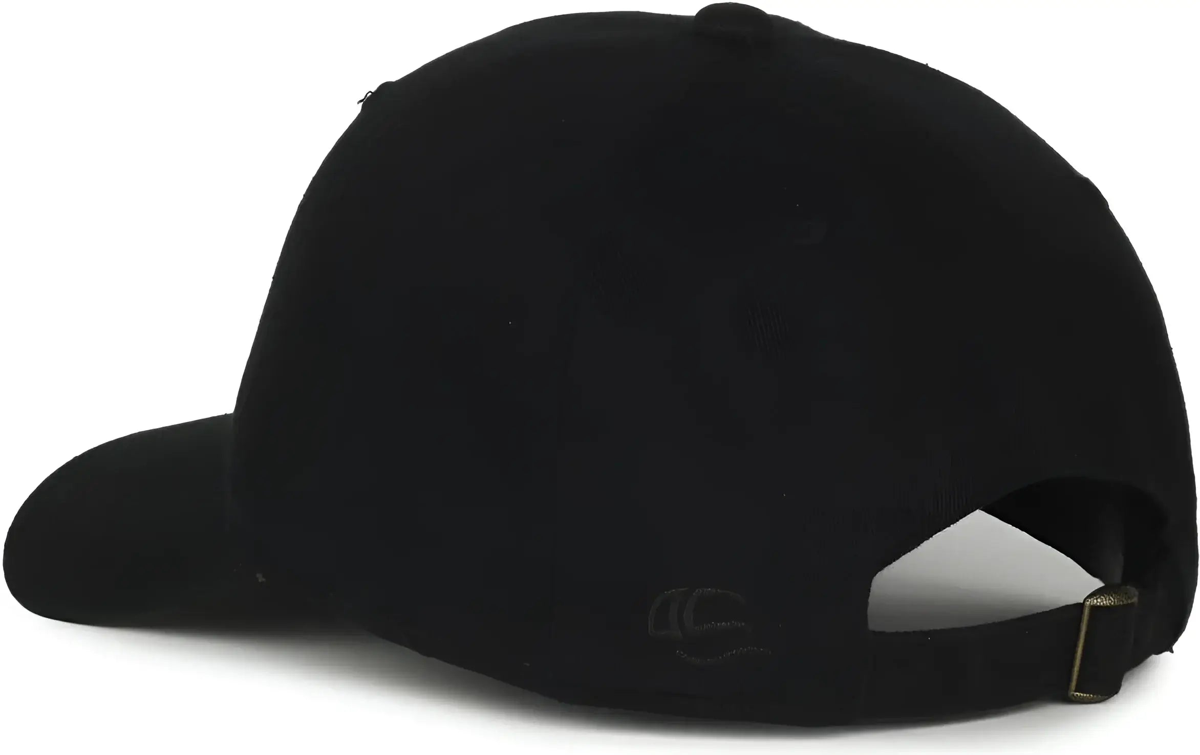 OC Sports GWT-111 Adjustable Strap Garment Wash Cotton Cap - Black