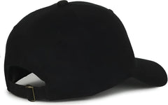 OC Sports GWT-111 Adjustable Strap Garment Wash Cotton Cap - Black