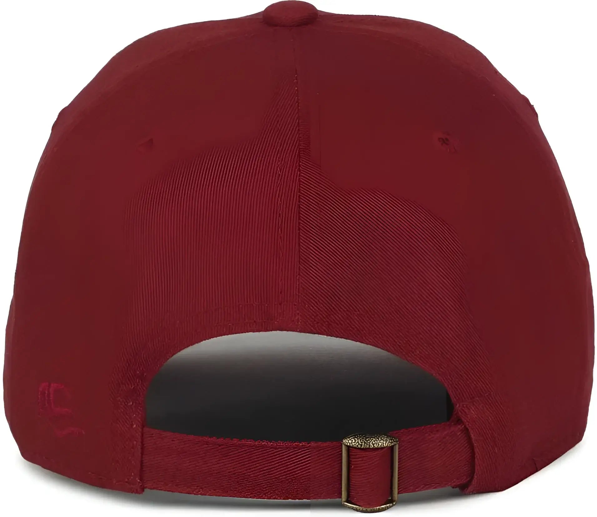 OC Sports GWT-111 Adjustable Strap Garment Wash Cotton Cap - Burgundy - Maroon / 6 7/8’’ - 7 1/2’’