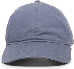 OC Sports GWT-111 Adjustable Strap Garment Wash Cotton Cap - Col Blue - Columbia Blue / 6 7/8’’ - 7 1/2’’