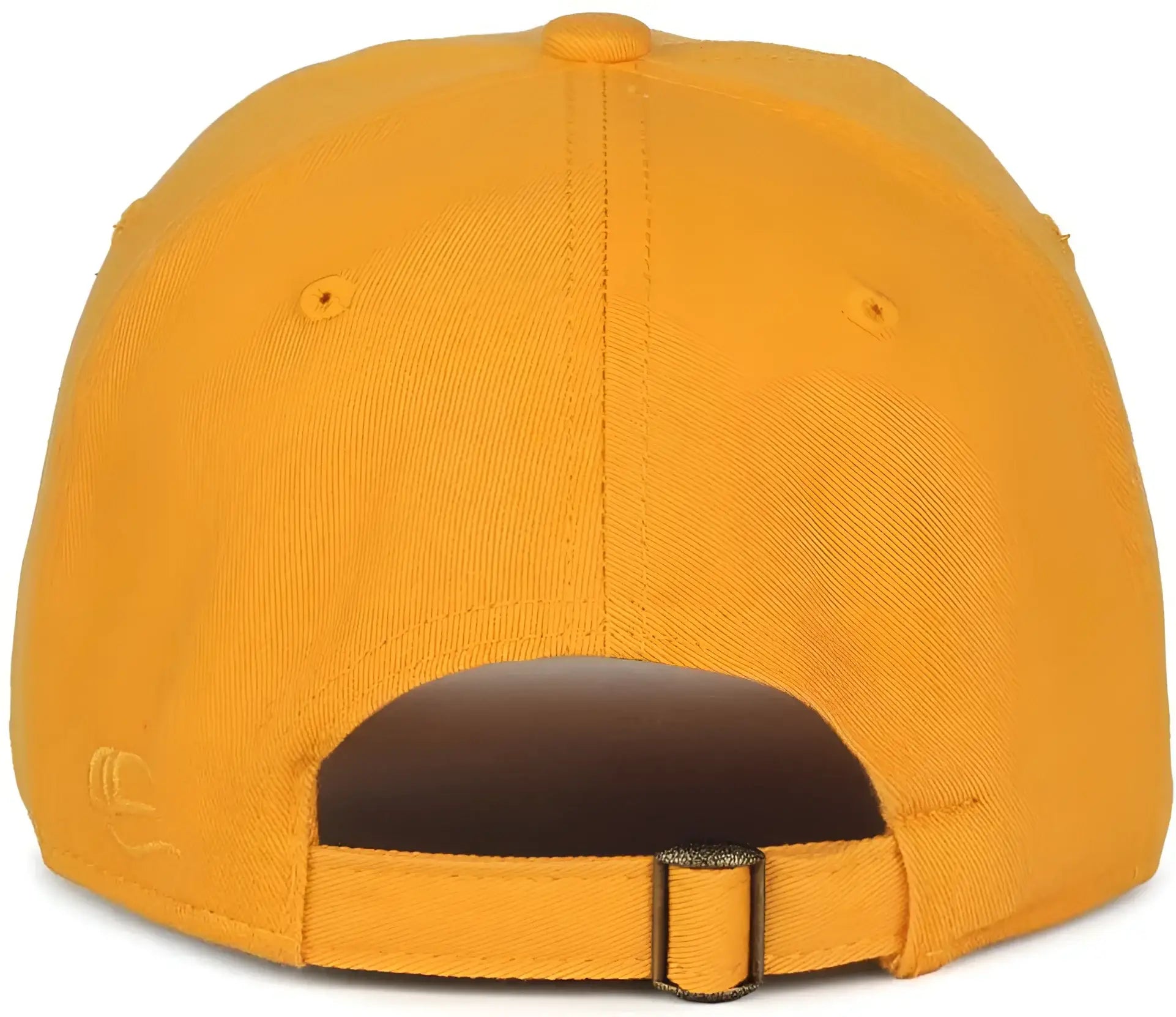 OC Sports GWT-111 Adjustable Strap Garment Wash Cotton Cap - Gold - Gold / 6 7/8’’ - 7 1/2’’